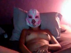 Mexican Girl With Mask Fighter Masturbating
Pussy Riot!!!