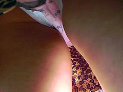 Filming this hottie under her skirt makes voyeur to get really horny