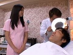Doctor's Assistant Pinned Down Fucked And Creampied