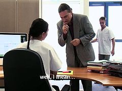 It's porn with a storyline and that never gets old. To make it even better, this is European porn with subtitles. Enjoy that!