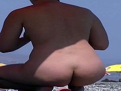 Check out over these smooth nudists play sex game porn game at A public seashore