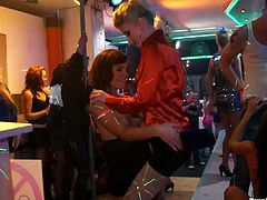 They are drunk and insatiable and are ready for hardcore sex fun. Enjoy hussy chicks for free in awesome Tainster porn tube video.