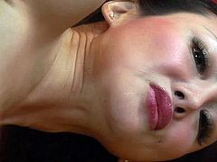 Steamy Asian milf with big silicon tits gets her asshole drilled with pressure by kinky fucker in doggy style before she proceeds to riding his massive shlong in reverse cowgirl style until her dirty mouth gets jizzed with hot cum in sultry sex video by All Porn Sites Pass.