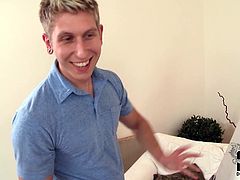 Looks like that nasty blonde bitch loves when massive cock touches her tonsils making her choke. Watch how she swallows that prick while getting cunnilingus in pose number 69.