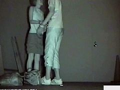 Is it exciting doing sex outdoor, or can't they offord staying in the lovel hotel? This is an infrared camera voyeur video full of sense of realities!