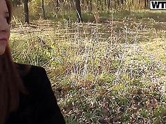 Redhead is one oral slut that gives guys beefy man meat a try