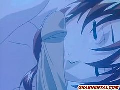 Busty hentai tittyfucking and licking stiff cock movies by www.grabhentai.com