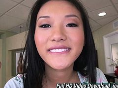 Alina Li Cute Face Hand Job