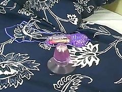 Walleria with giant breasts has some time to stroke her pussy