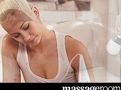 Massage Rooms - Lesbian teens perfect body