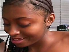 Candis and Jay are getting really nasty in this video. Candis is one hot ebony babe who loves to give a nice blowjob before taking it hard and deep in her horny cunt. She is hot!