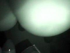 Turned on good looking amateur brunette teen reveals her shaved honey pot to her lover and gets on her knees to suck stiff pecker in point of view in night vision mode then get fuck in on the street.Enjoy!
