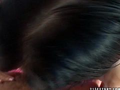 What else do you need if not these two lustful brunettes who prefer hardcore sex? Brunette girl thrusts four finger and later the whole fist in stretched pussy. This show is worthy of being seen.