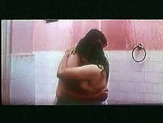 Watch exciting home made video of one kinky couple from India. Boyfriend plays with her juicy tits in the shower and later they kiss passionately.
