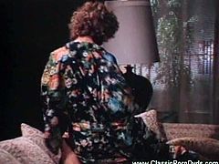 Watch two vintage lesbos as they munch their tight pink cunts in this awesome video. They hot blonde and the nasty brunette wanna misbehave old school style.