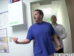 Salty blond internee heads to her boss cabinet to persuade him that she is a perfect candidate for assistant's position. She unbuttons his pants before she pulls them down to release a massive long dick, which she rubs with her hands in peppering sex video by Pornstar.