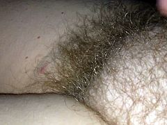 feeling my wifes incredible soft hairy pussy