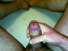 Daheim viel abgespritzt