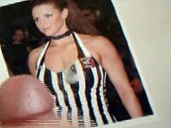 Stephanie McMahon Cum Tribute #1