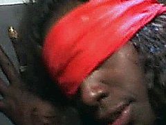 A black amateur girlfriend gives hot sloppy blowjobs and receives tons of cum on her face ! Genuine homemade hardcore bukkake !
