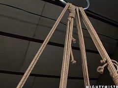This chick needs to be punished for her bad behaviour! Cruel mistress binds her sex slave in rope giving her every kind of kinky torture. Make your ass comfortable in your seat and enjoy the show!