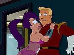 leela is horny and ready for a hard one