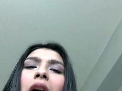Courtesy of She's New you can see how a petite brunette Latina gets banged very hard in this intense pov free porn video. She's a wildcat, always ready to misbehave!
