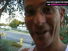Slutty hoe meets the guy at the pool. He invites her to have fun and make porn video at the porn studio. Slutty girl agrees without any hesitation. So when they gets to the spot she takes off her clothes and gives the guy hot titjob.