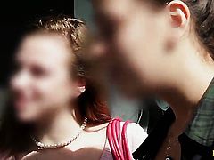 Blonde chachita with giant boobs and shaved muff makes her sex fantasies a reality in cumshot action