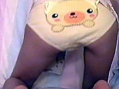Skinny blonde masturbates with a huge toy during intense solo cam show