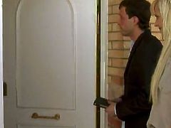 Angie Love and Liliane Tiger take their clothes off and give an unforgettable double blowjob. Then these hotties get fucked in their asses and pussies.