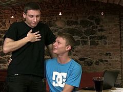 Game for Gay brings you a nasty free porn video where you can see how a horny gay hunk seduces a horny straight dude and bangs him into a massive anal orgasm.