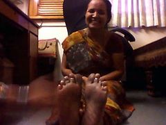 Mature Indian Lady Tickled