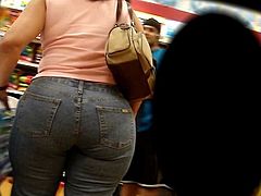 Big Butt BBW Milf at Mall - 6