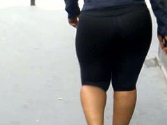 Black Ass thru leggin