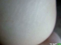 Nice penetration of her tight butthole by a large cock