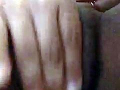 Young teen finger pussy until she cum