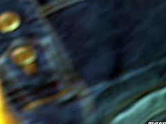 Gorgeous lesbian chicks Zorah and Nomi licking their succulent pussies with lust
