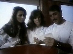 Be pleased with hot and provocative threesome retro sex tube video produced by The Classic porn site. Two vintage whores serve one hot tempered guy and enjoy his cumshots.