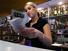 Erotic barmaid fuzzy wuzzy got laid for money