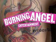 Joanna Angel and her hottest sex scenes are presented in this video. She collaborates with Roxy Deville and Cali Nova and a bunch of dudes. She's a exy alt girl.