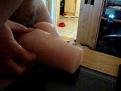 Fucking my rubber Pussy