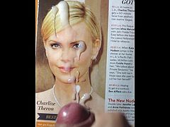 Charlize Theron Cum Tribute MMBK No. 1