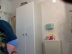 Hidden Cam Maid changing clothes 02