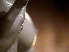If you are into girls with big boobs then this amazing sex video is worth your attention! Slutty brunette with well-matured boobs wants to get really wild with this stud's cock. She sucks it passionately like a dirty whore.