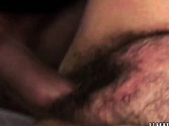 Brunette Kata asks her fuck buddy to shove his erect man meat in her mouth