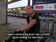 Public Agent brings you a hell of a free porn video where you an see how a sensual blonde gets banged hard on the streets after giving her man a hell of a pov blowjob.