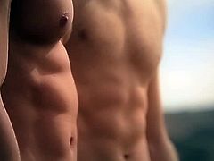 Make sure you don't miss these horny gay dudes having some amazing fun together. One spreads his legs wide and his buddy bangs his asshole with his impressive cock.