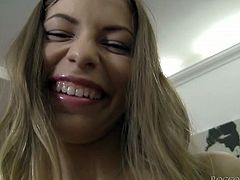 Long haired light head wanton bitch with tiny titties fell on her knees and got her loose eating hole properly hammered by that monstrous pecker deep throat. Look at this lusty girlie in Fame Digital porn clip!