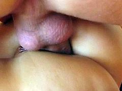 Candy likes getting anally rammed and swallowing cum